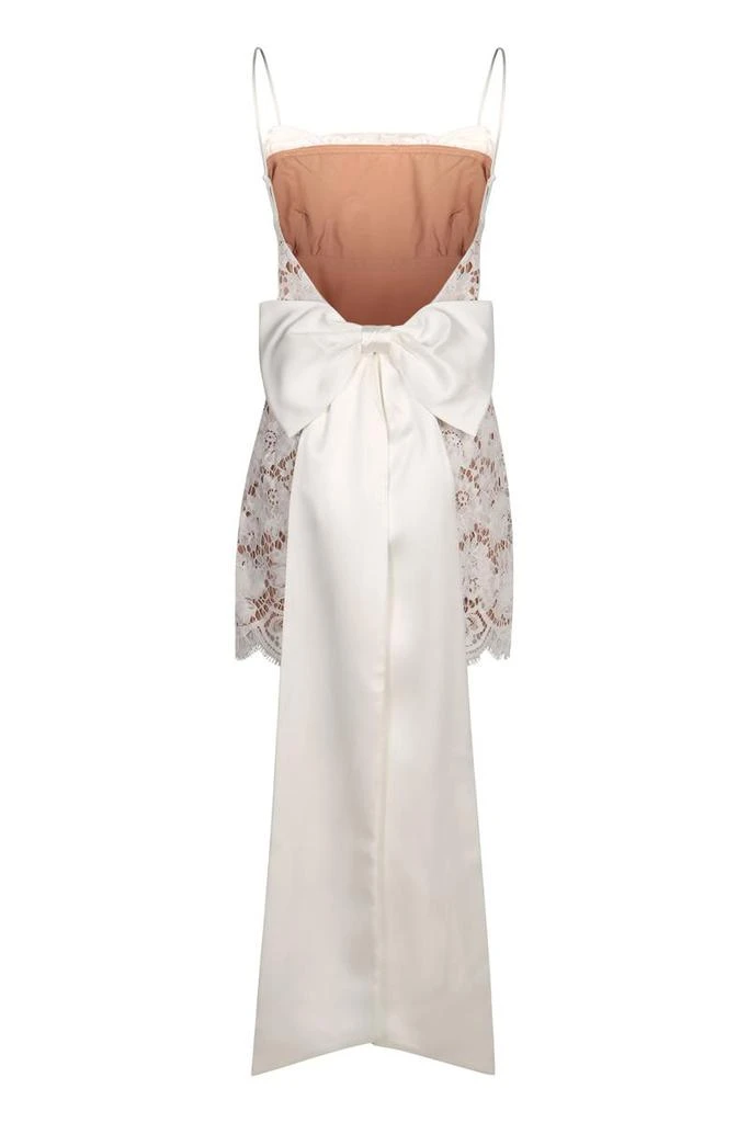 chinese dress ladies Self-Portrait Payne Lace Cut-out Mini Dress – Runway Catalog