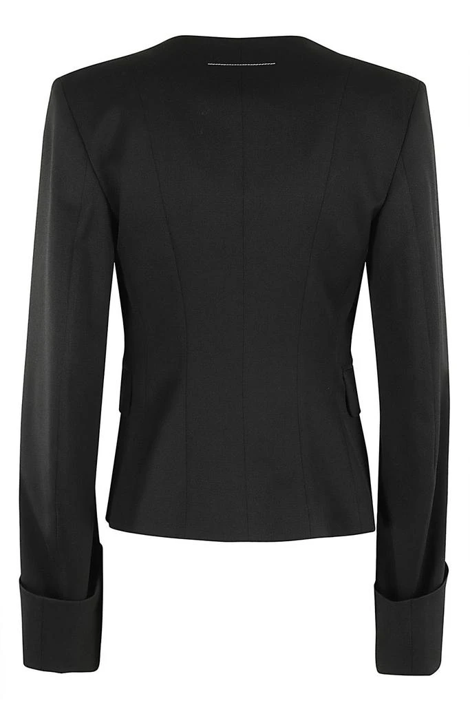 MM6 MM6 Maison Margiela Tied Fastened Satin Blazer 2