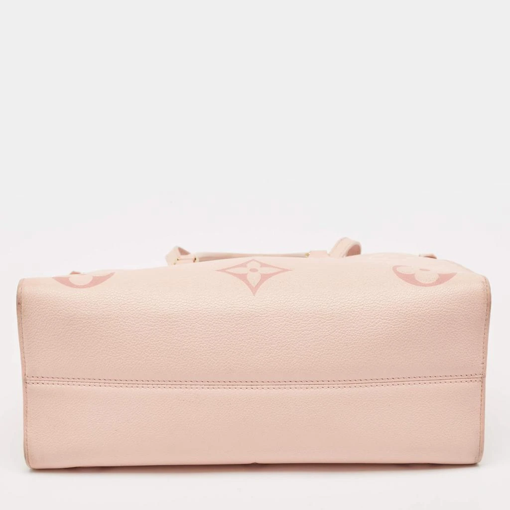 Louis Vuitton Louis Vuitton Pink Monogram Empriente Leather Giant Onthego MM Bag 6