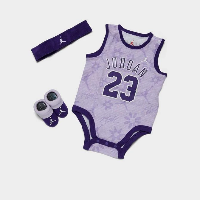 Jordan Girls' Infant Jordan 3-Piece Mesh Jersey Box Set 1