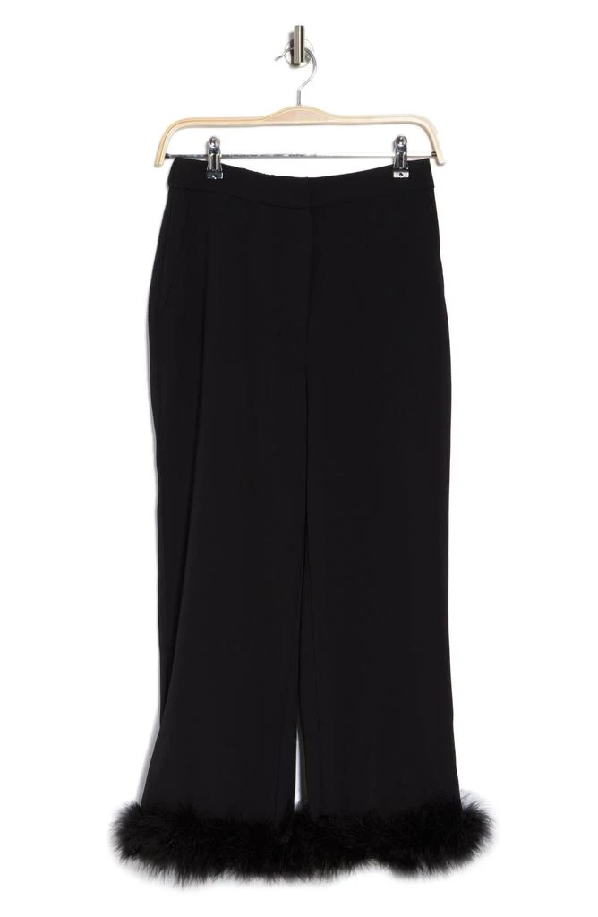 Wayf Feather Trim Pants 3