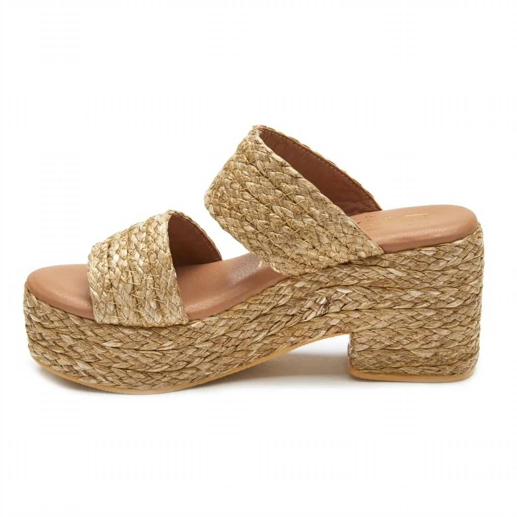 Matisse Ocean Ave Platform Slide Sandal In Cognac 3