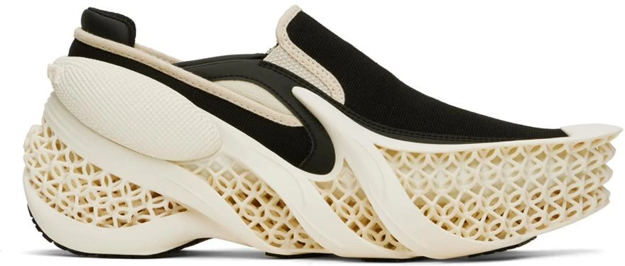 NAMESAKE Black Clippers 8000 Slip-On Sneakers 1