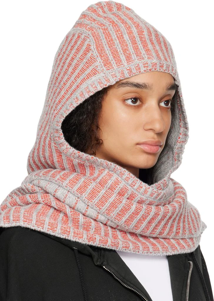 Eckhaus Latta Orange & Gray Poet Bonnet 2