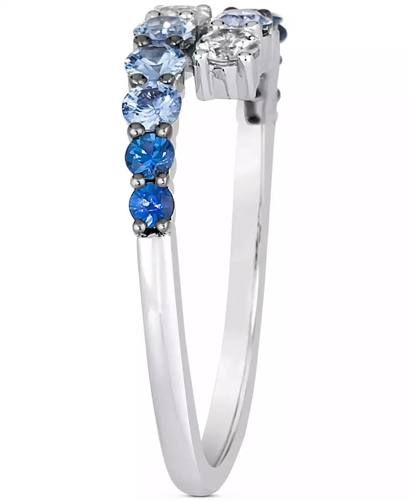 Le Vian Denim Ombré (5/8 ct. t.w.)
White Sapphire (1/5 ct. t.w.) Bypass Statement Ring in 14k White Gold 7