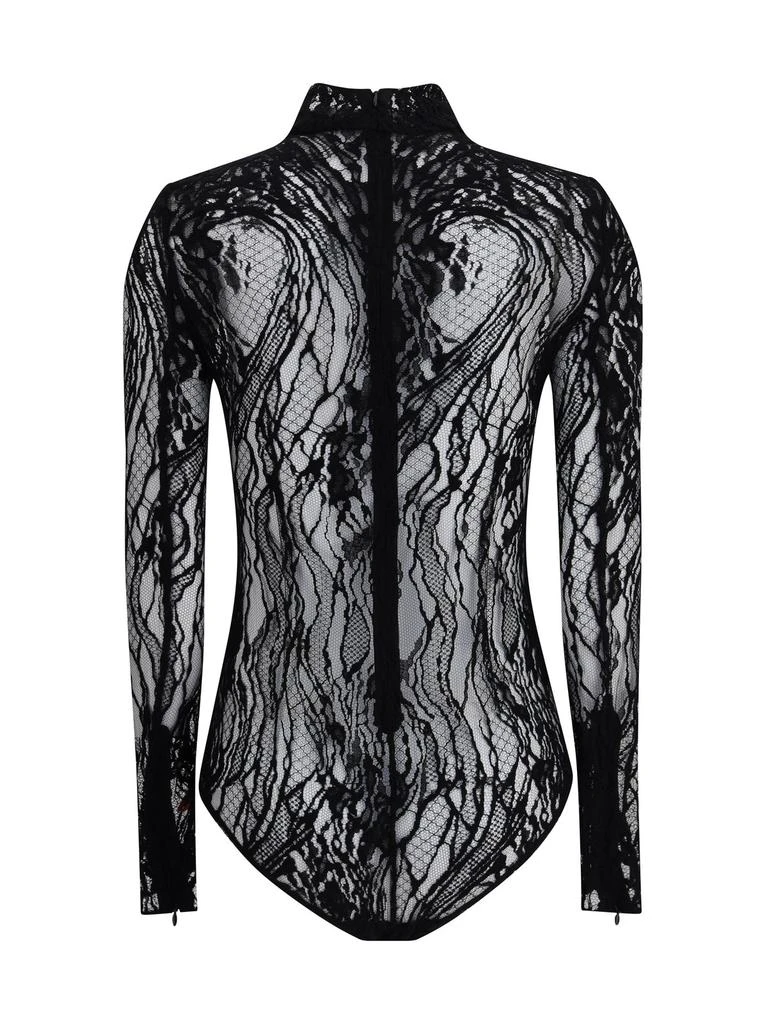 Balmain Balmain Long-Sleeved Lace Bodysuit 2