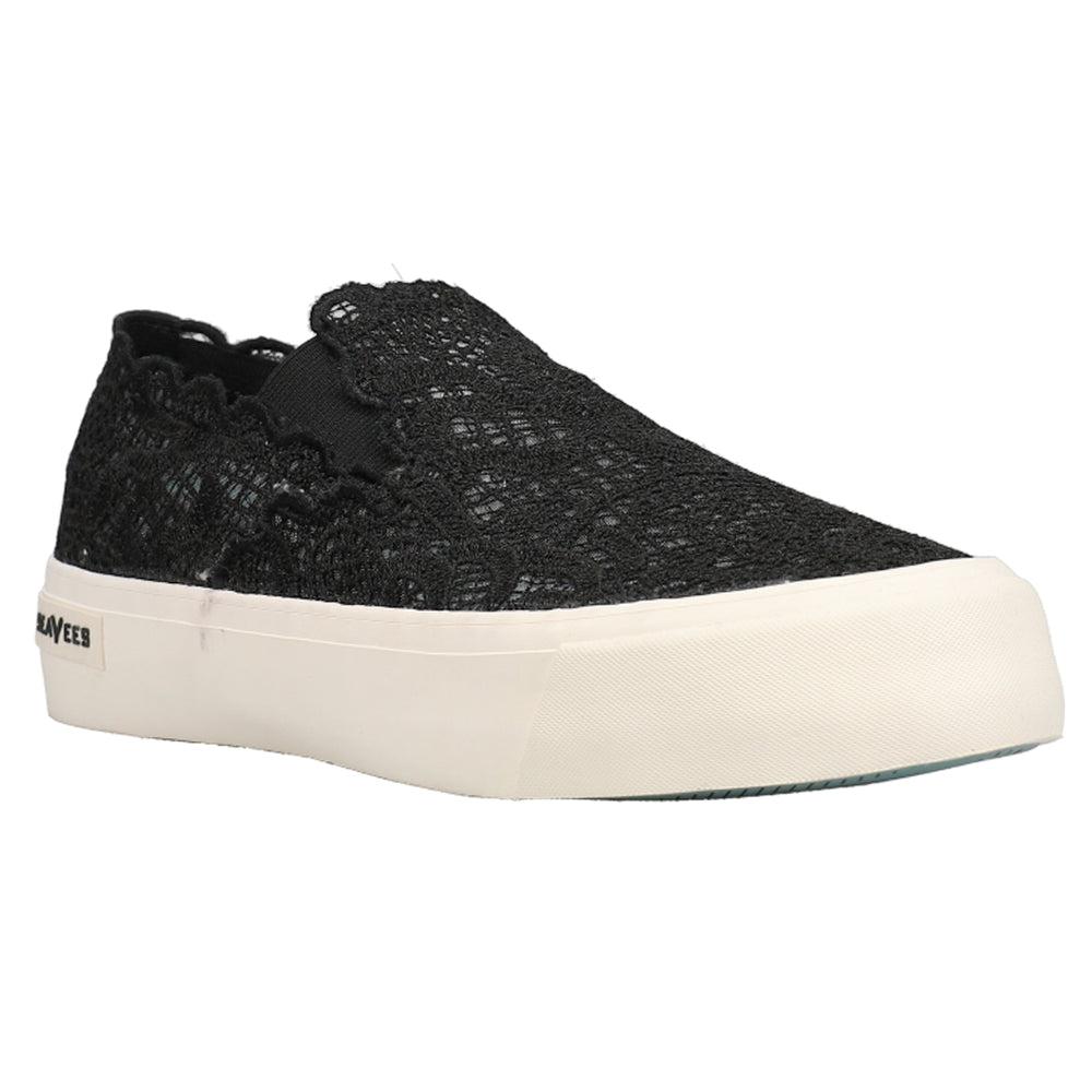 SeaVees Baja Platform Lace Slip On Sneakers
