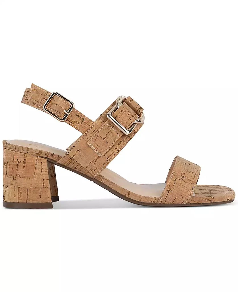 JONES NEW YORK Women's Yahssa Buckled Block Heel Dress Sandals 5
