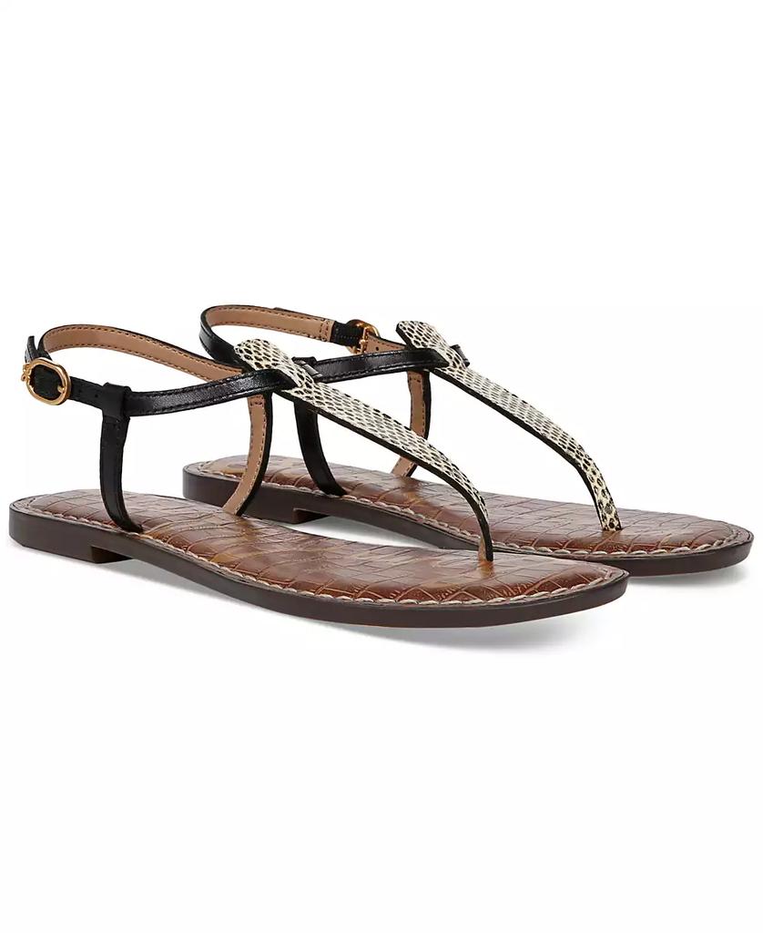 Sam Edelman Women's Gigi T-Strap Flat Sandals