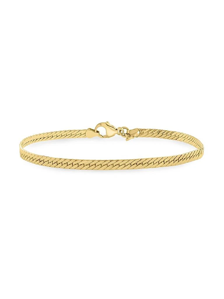 Saks Fifth Avenue Collection 14K Yellow Gold Curb-Chain Bracelet