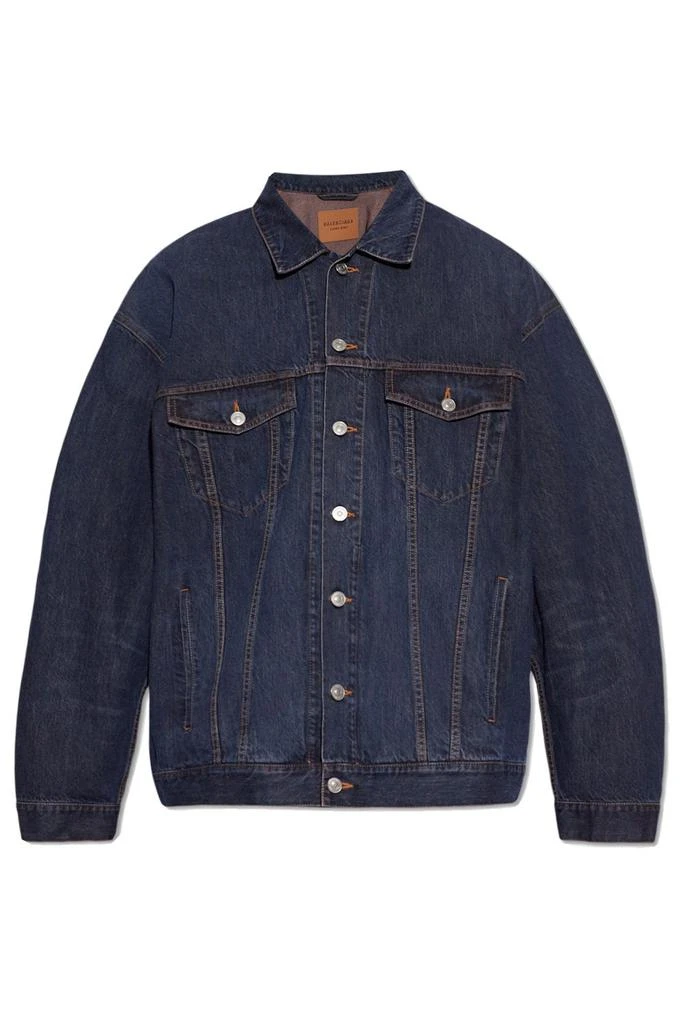 Balenciaga Balenciaga Button-Up Denim Jacket 1