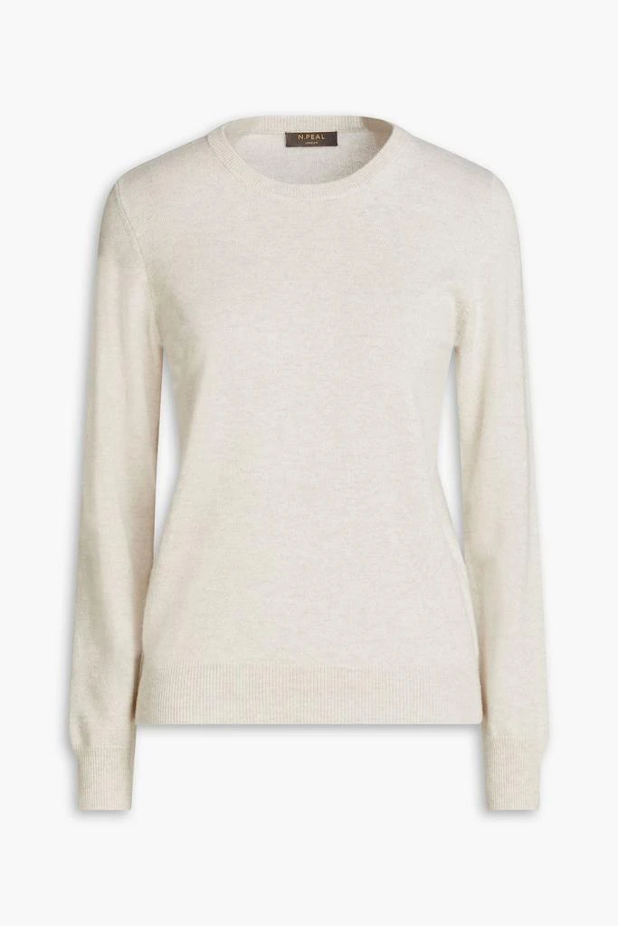 N.PEAL Mélange cashmere sweater 1