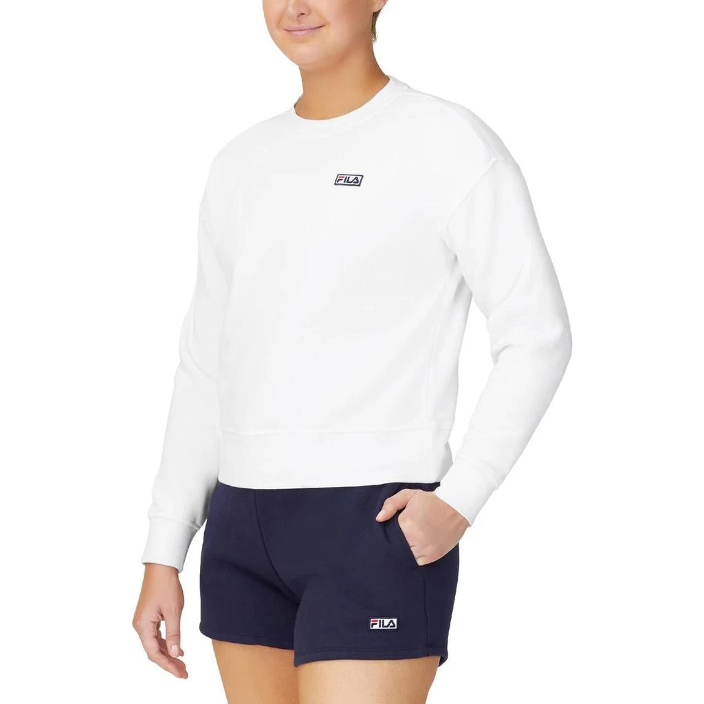 Fila Fila Stina Women's Fleece Lined Crewneck Athletic Pullover Sweatshirt 7