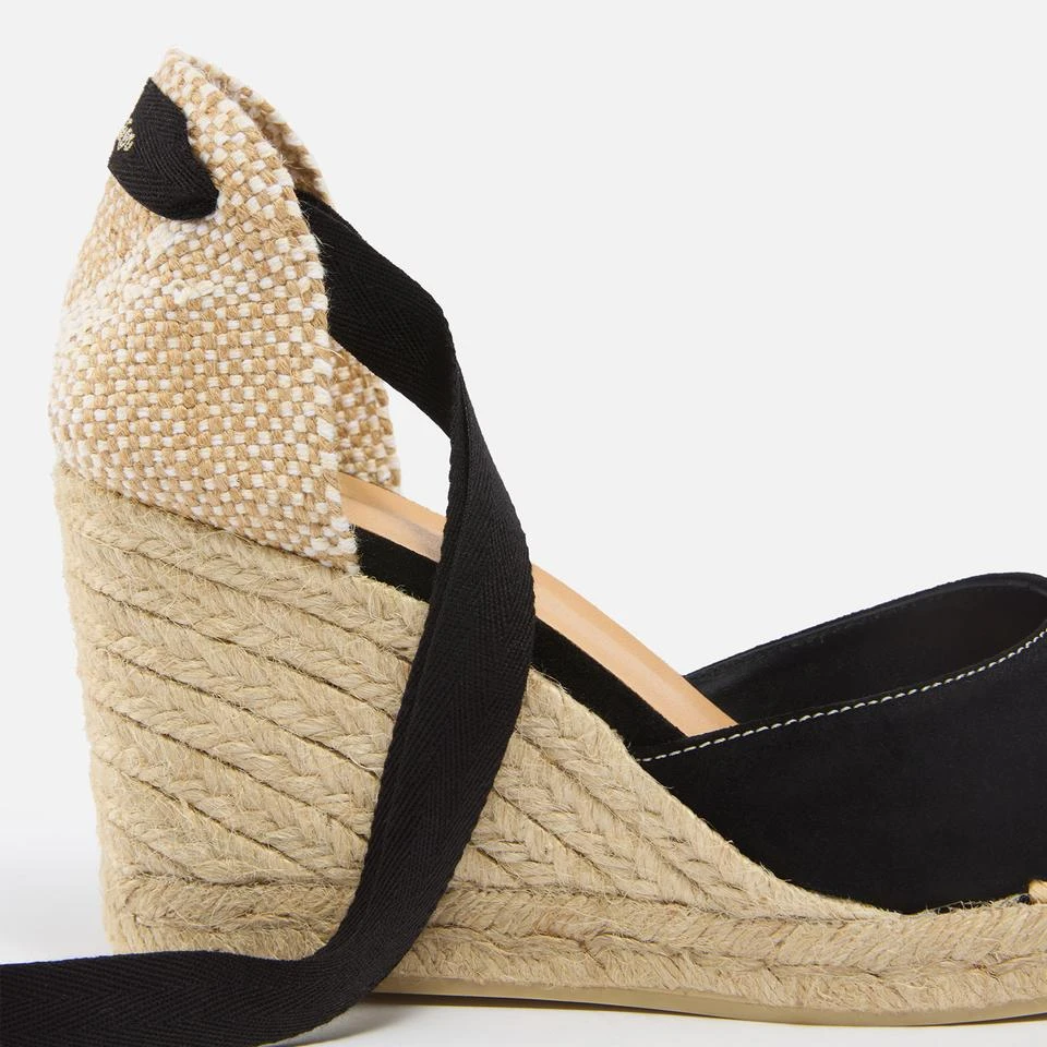 CASTAÑER CASTAÑER WOMEN'S CANDE SUEDE ESPADRILLES WEDGE SANDALS 3