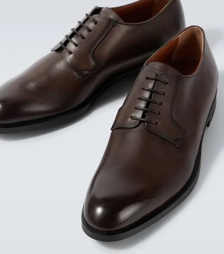 Zegna New Classic leather Derby shoes 3