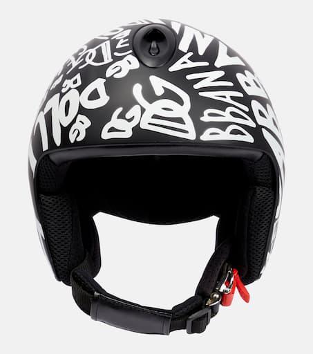 Dolce 
Gabbana Logo-print ski helmet