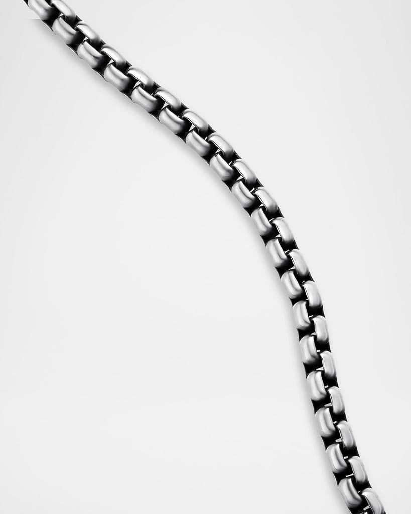 David Yurman Box Chain Necklace in Silver with 14K Gold Accent, 3.6mm 4