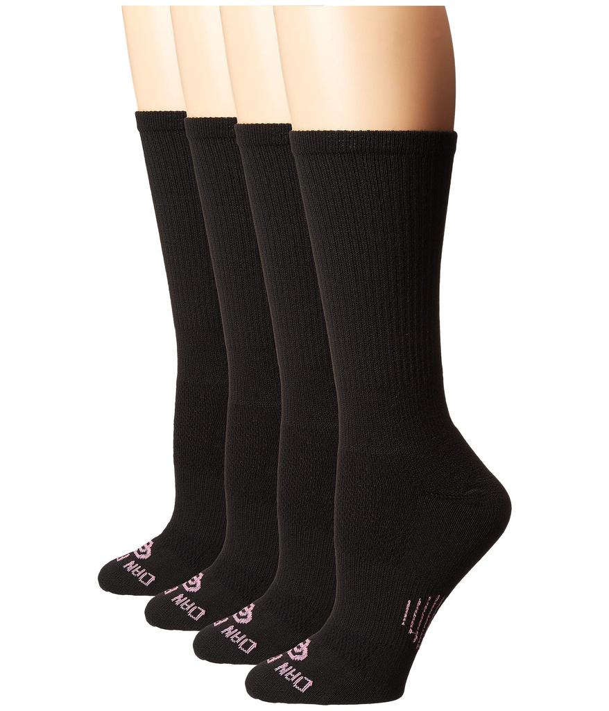 Dan Post Cowgirl Certified DP Lites Crew Socks 4-Pack