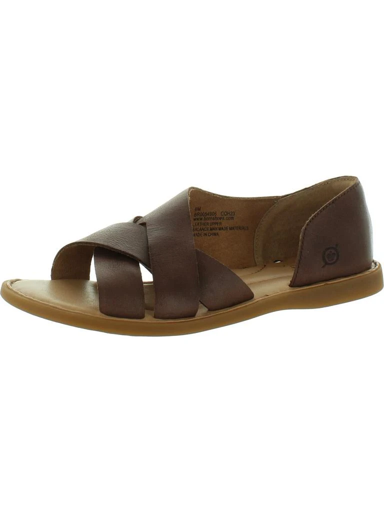 Born Ithica Womens Leather D'Orsay Strappy Sandals 1