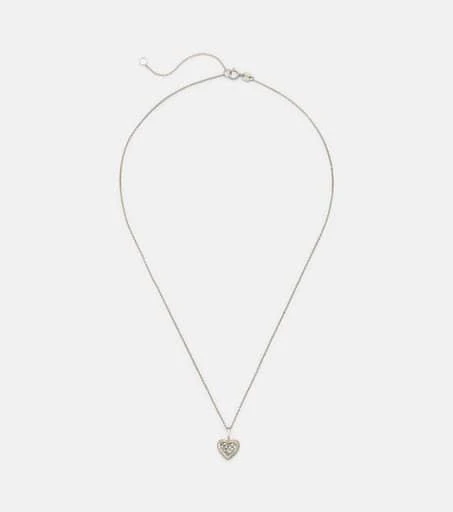 Stone and Strand Piece of My Heart Sparkle 14kt gold necklace with diamonds 1