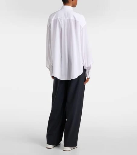 Brunello Cucinelli Monili silk satin shirt 3