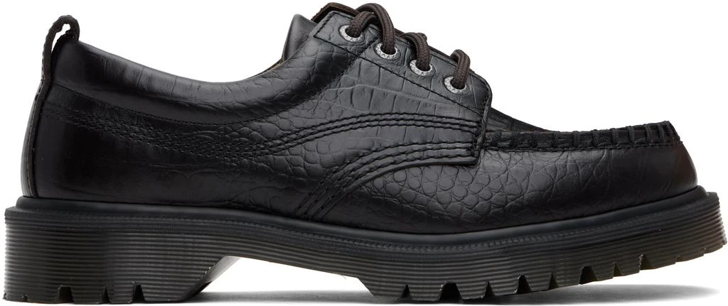 Dr. Martens Brown Lowell Crocodile Analine Leather Derbys 1