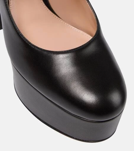 Gianvito Rossi Mary Jane leather platform pumps 6