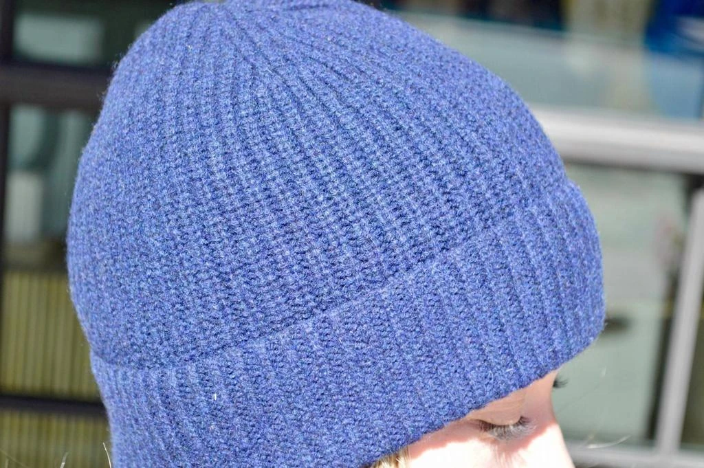 Shop Cashmere Rib Double Foldover Cuff Slouchy Cashmere  display picture 2