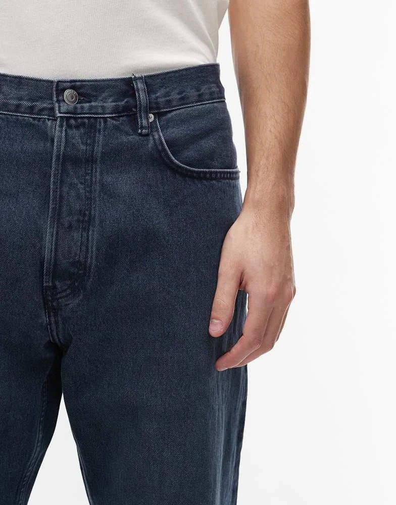 ARKET ARKET Mist low rise baggy wide leg jeans in grey blue 5
