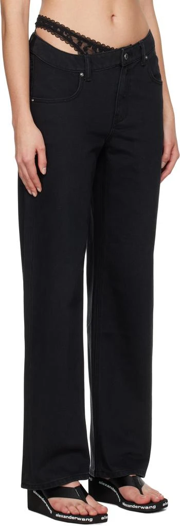 Alexander Wang Black Pre-Styled Denim Jeans 2