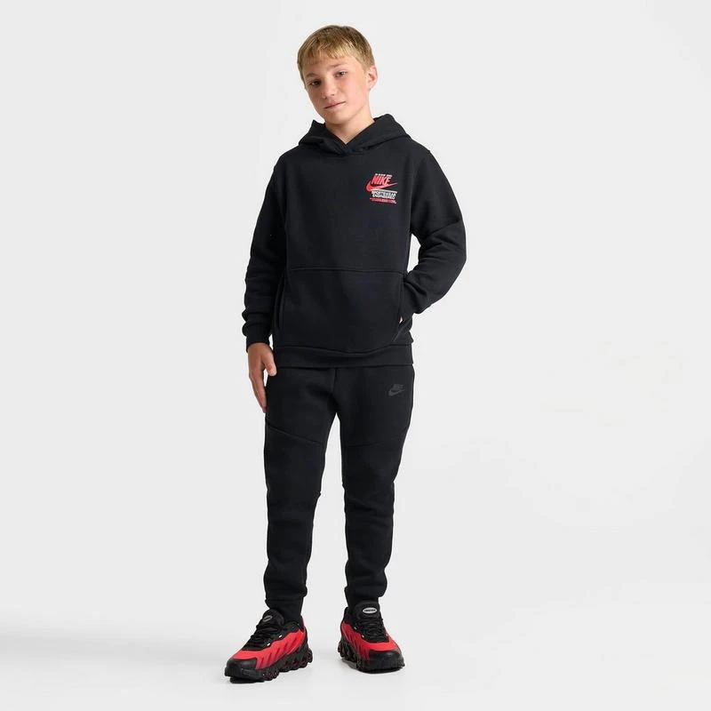 NIKE Big Kids' Nike Sportswear Futura Club Pullover Hoodie 2