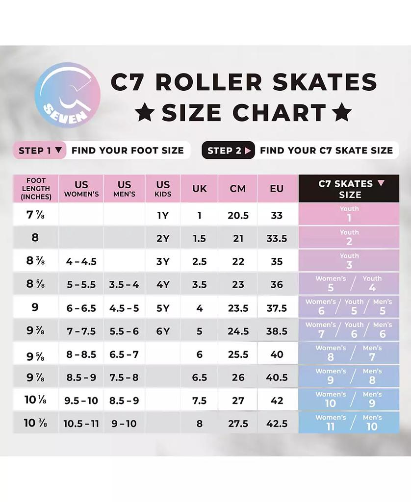C7skates Vixen Quad Roller Skates