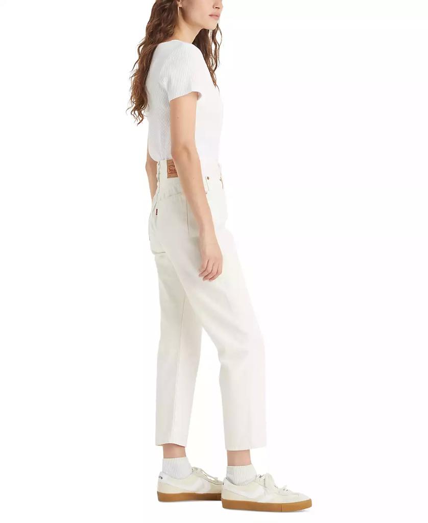 Levi's Women's High-Rise 501® Paneled Crop Cotton Jeans