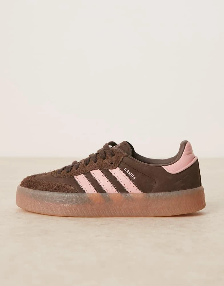 adidas gazelle silver green womens adidas Samba OG W Maroon main image 1