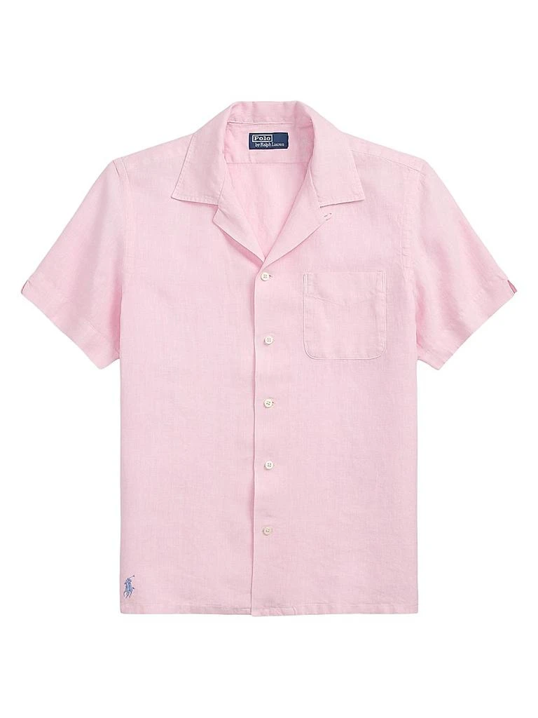 Ralph Lauren Classic-Fit Slub Linen Camp Shirt 1