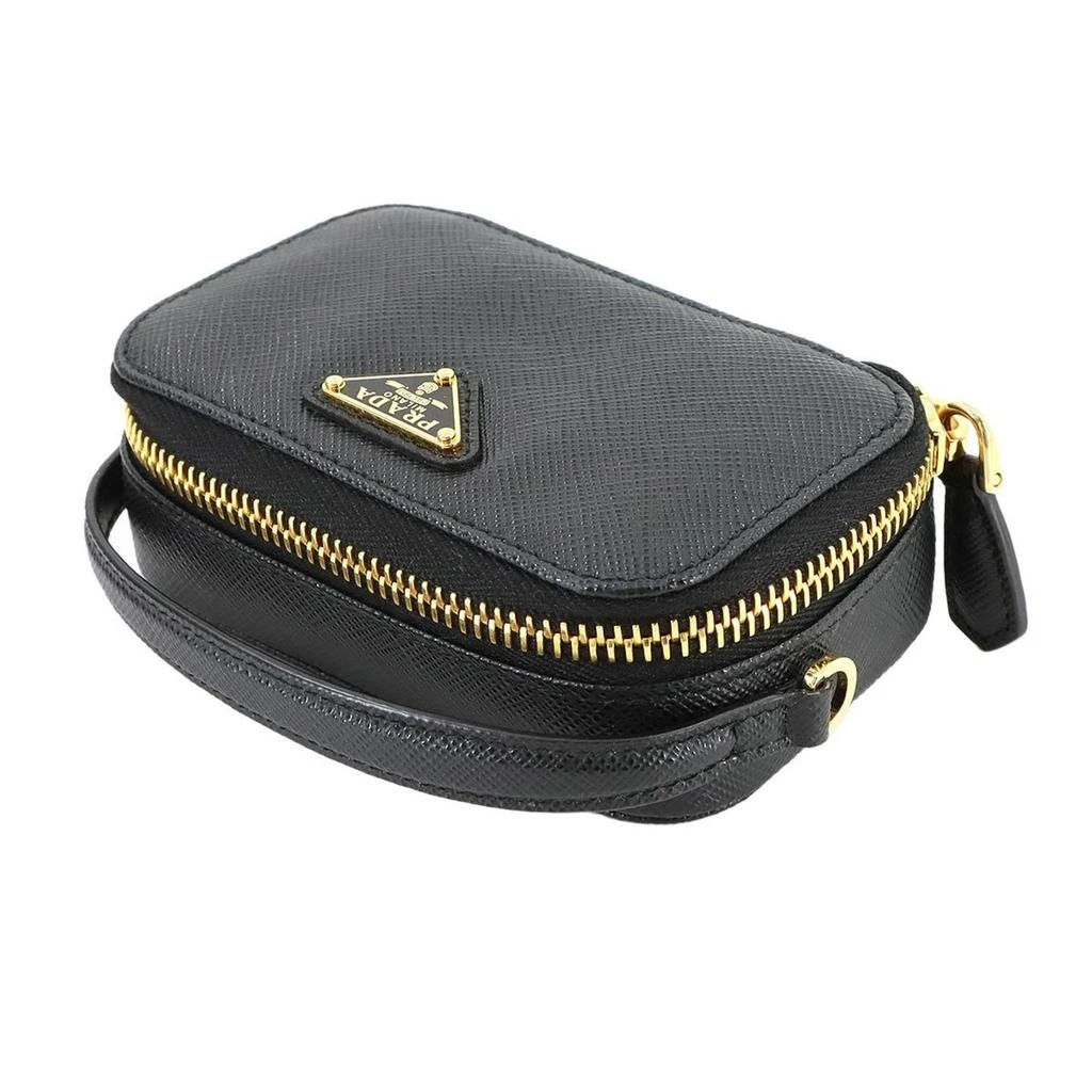 Prada Saffiano Triangle Pouch Shoulder Bag (Pre-Owned) 6