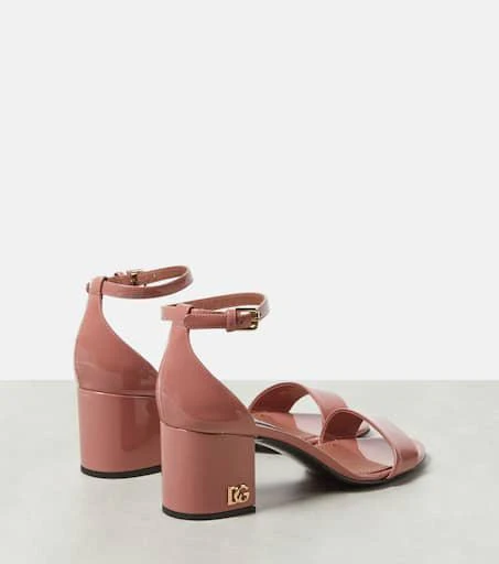 Dolce 
Gabbana Patent leather sandals 3