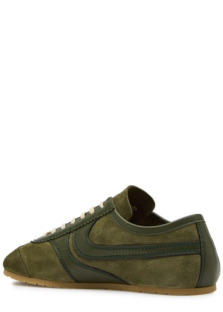 Dries Van Noten Panelled suede sneakers  2