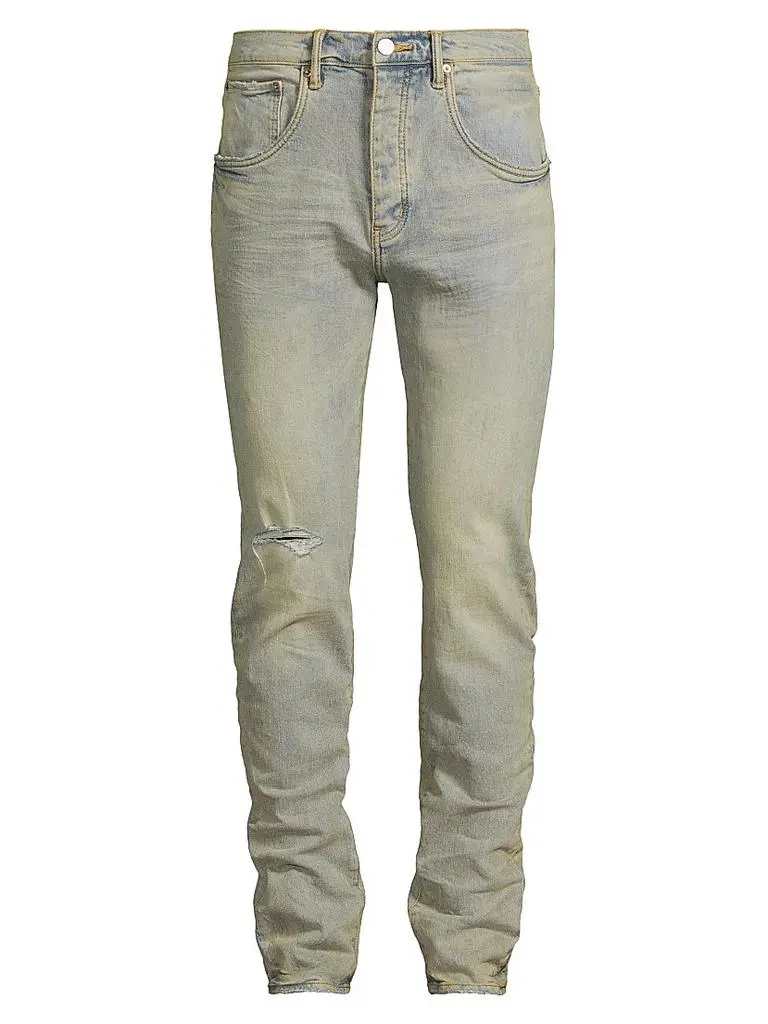 Purple Brand Venice Sunbleached Skinny Jeans