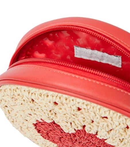 Stella McCartney Woven faux leather shoulder bag 3