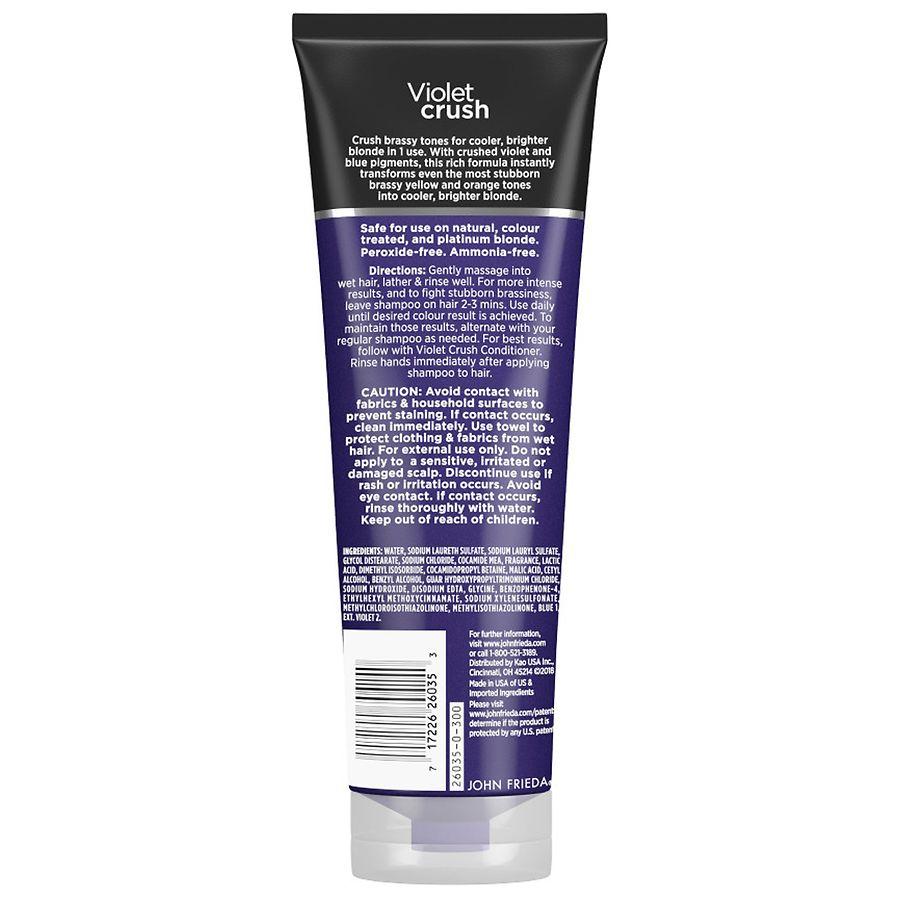 John Frieda Violet Crush For Blondes Purple Shampoo