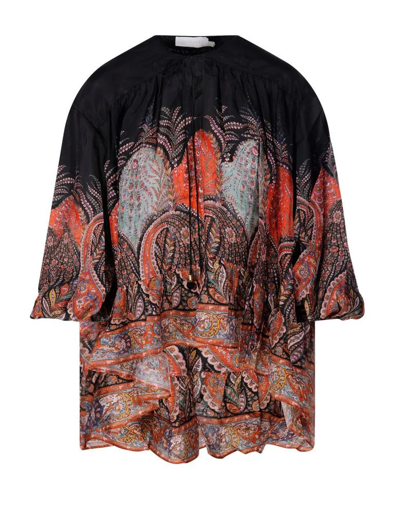 Zimmermann Zimmermann Rhiannon Ruffle Billow Blouse 1