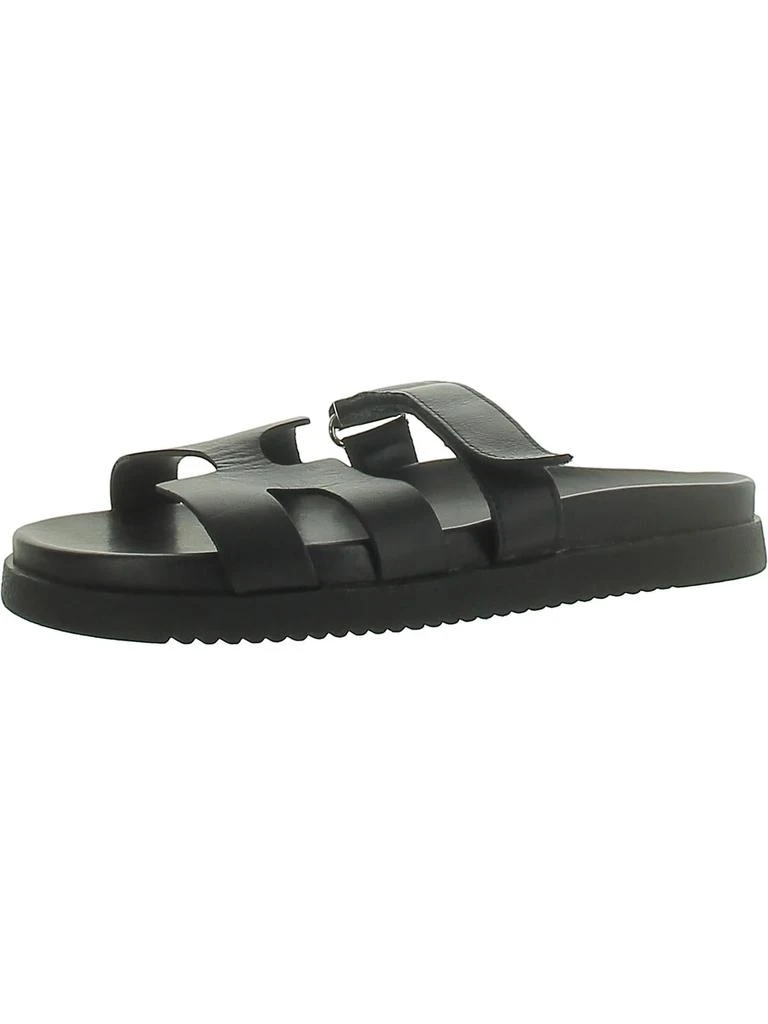 Steve Madden Mayven Womens Suede Adjustable Slide Sandals 1