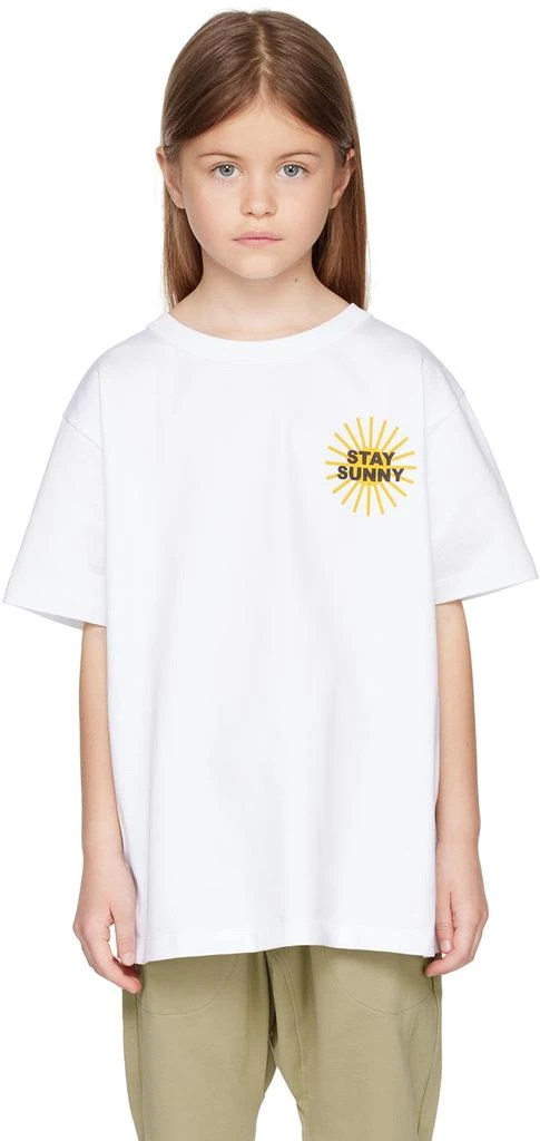 MOLO Kids White Riley T-Shirt 1