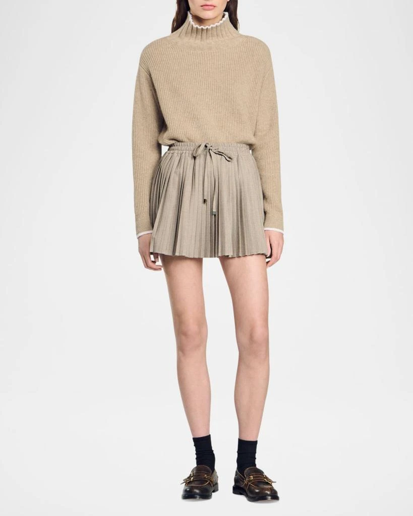 Sandro Brandy Check Mini Skirt 2