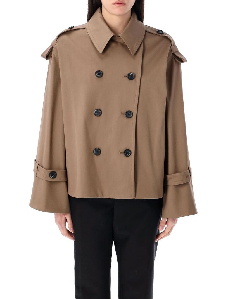 BY MALENE BIRGER Alisandra Short Trench Coat - Coats