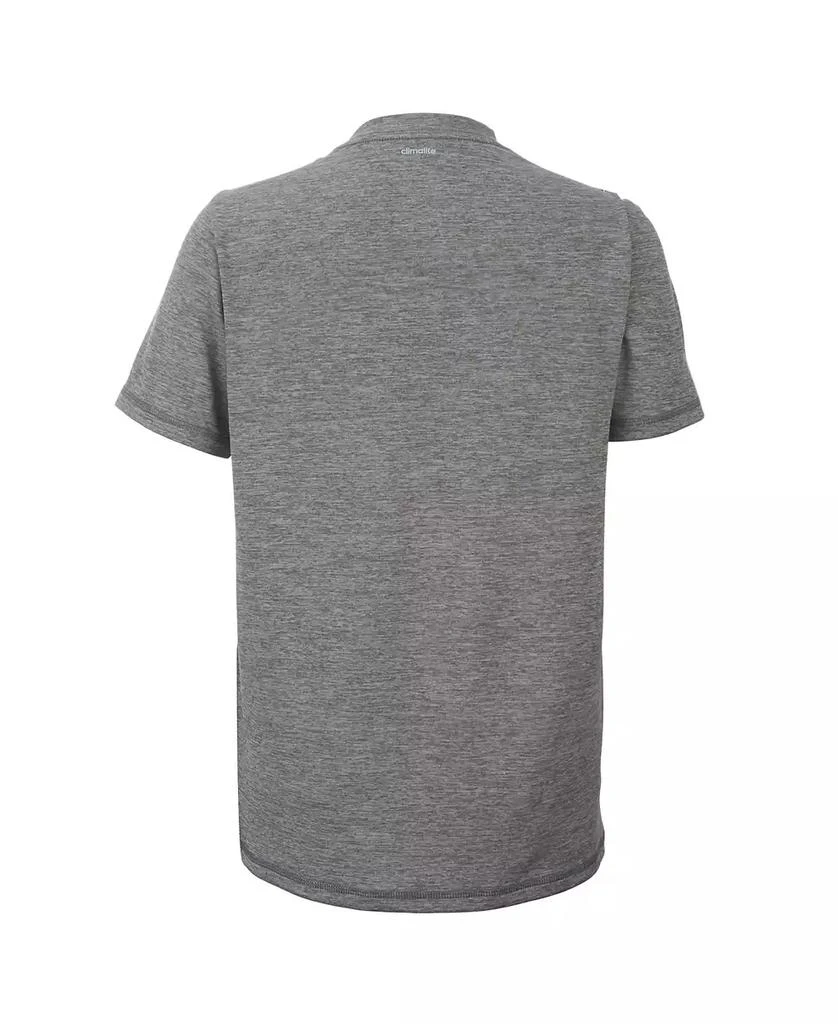 Adidas Big Boys Plus Size Short Sleeve AEROREADY Melange Performance T-shirt 2