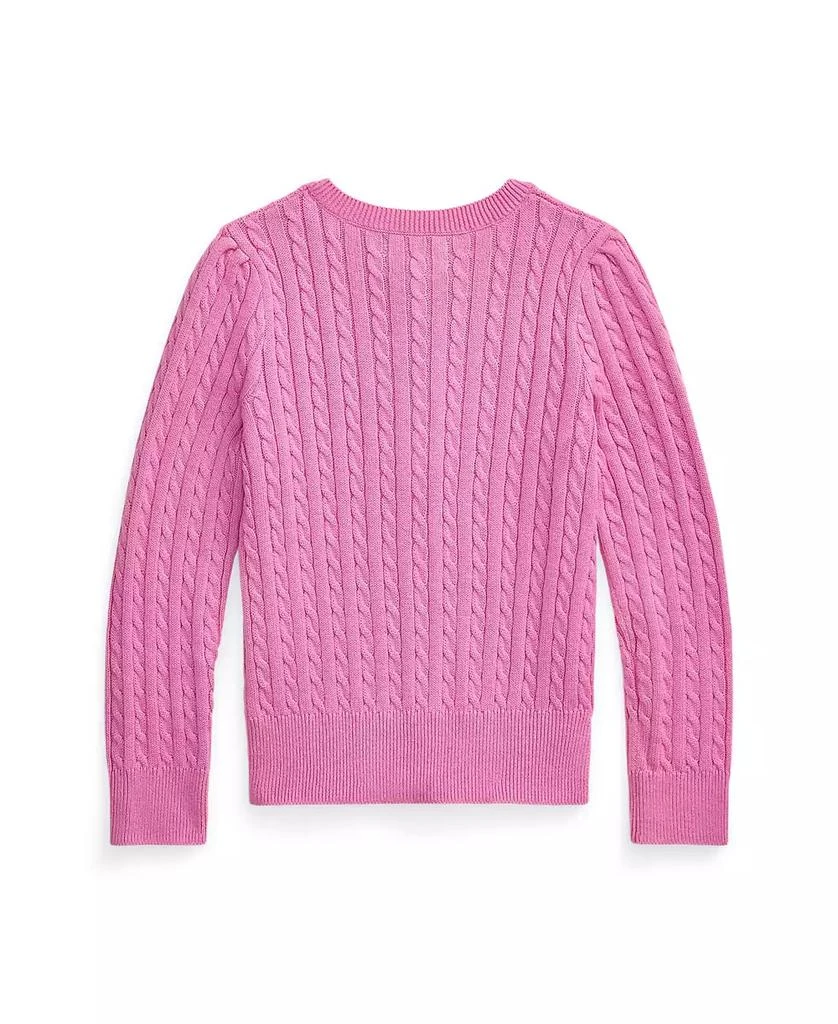 Ralph Lauren Toddler and Little Girls Mini-Cable Cotton Cardigan 2