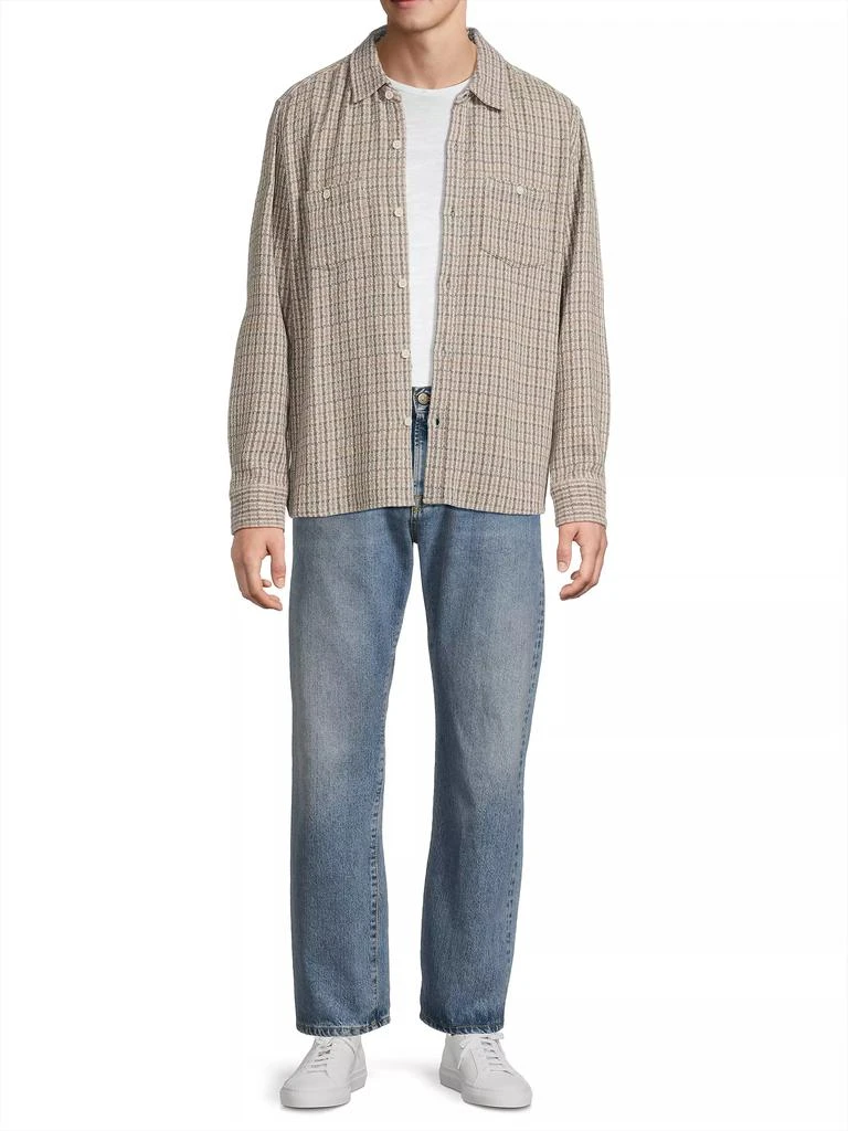 Corridor Dreamweaver Tweed Button-Front Shirt 2