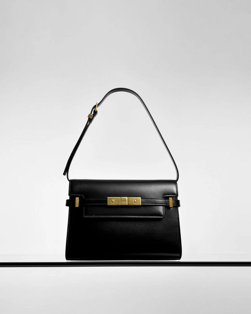 Yves Saint Laurent Manhattan Small Shoulder Bag in Smooth Leather 2